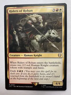 Riders of Rohan - NM - Lord of the Rings Commander LTC MTG - Image 1