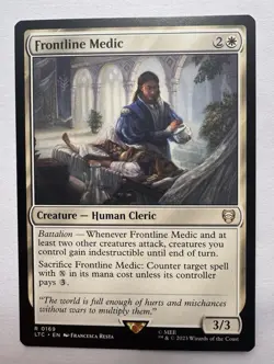 MTG Commander LOTR R Frontline Medic #0169 - Image 1