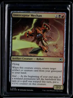Interceptor Mechan - 220 - Foil - EOE - NM - MTG Magic the Gathering - Image 1