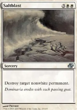MTG magic cards 2x Saltblast Planar Chaos Light Play, English - Image 1