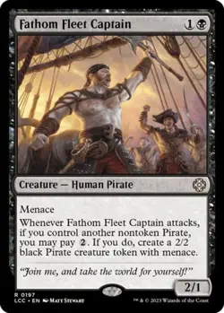 Fathom Fleet Captain - Light Play MTG Commander: The Lost Caverns of Ixalan - Image 1
