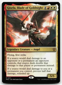 MTG Gisela, Blade of Goldnight M Commander: Murders at Karlov Manor 211 LP - Image 1