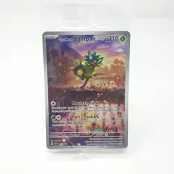 Teal Mask Ogerpon SVP 123 Twilight Masquerade Pokemon Black Star Promo Sealed - Image 1