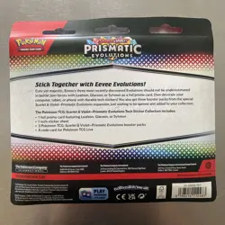 Pokemon TCG Scarlet Violet Prismatic Evolutions Tech Sticker Collection Sylveon - Image 2