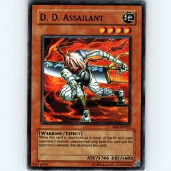 Yugioh D.D. Assailant DBT-EN002 Unlimited Super Rare Holo - MP-LP 💎 - Image 1