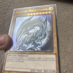YUGIOH Blue-Eyes White Dragon OP28-EN001 Ultimate Rare NM NA Blue hue uk seller - Image 1