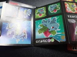 Pokemon Card Coris Promo Non Holo Sticker x4 Gyarados Tyranitar Snorlax etc#4751 - Image 3