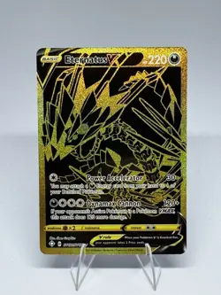 Eternatus V SV121 Gold Secret Rare Shining Fates Pokemon TCG NM - Mint Card - Image 1