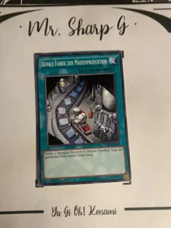 DUNKLE FABRIK DER MASSENPRODUKTION - 1. AUFLAGE YS14-DE029 DE Yu-Gi-Oh! CARD - Image 2