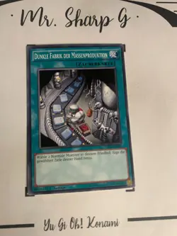DUNKLE FABRIK DER MASSENPRODUKTION - 1. AUFLAGE YS14-DE029 DE Yu-Gi-Oh! CARD - Image 4