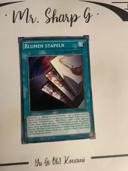 BLUME STAMPELN - 1. AUFLAGE INOV-DE055 DEUTSCH Yu-Gi-Oh! CARD COMMON KONAMI 2016 - Image 3