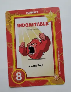 Doomlings Indomitable 092/173 Endangered OVL Overlush 2023 Card Dominant Traits - Image 1