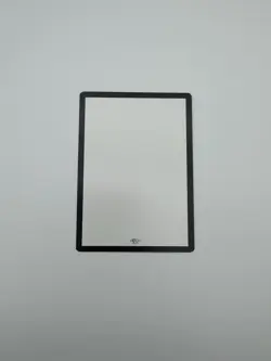 MTG - Blank Card Misprint with Rare Stamp (NM) Magic The Gathering - Image 1