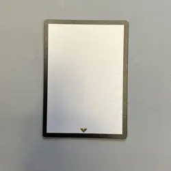 MTG - Blank Card Misprint with Rare Stamp (NM) Magic The Gathering - Image 1