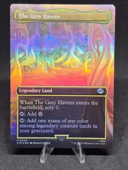 MTG The Grey Havens 0443 Lord of the Rings Uncommon Full Art Foil NM - Image 1