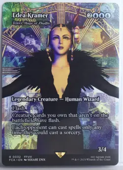 Edea Kramer [New, Near Mint] Showcase Art {Final Fantasy MTG} - Image 1