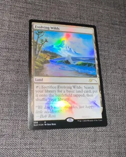 MTG - Evolving Wilds Bob Ross Foil NM/M - Image 1