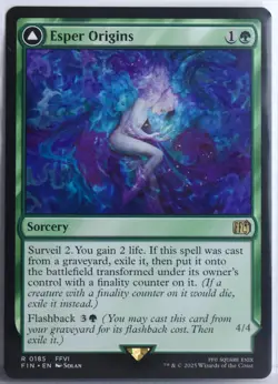 Esper Origins [New, Near Mint] Rare {Final Fantasy MTG} - Image 1