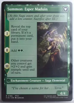 Esper Origins [New, Near Mint] Rare {Final Fantasy MTG} - Image 2