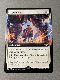 MTG High Noon (Extended Art) - Outlaws of Thunder Junction (OTJ) #314 NM - Image 1