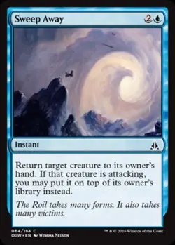Sweep Away -Foil Light Play MTG Oath of the Gatewatch - Image 1
