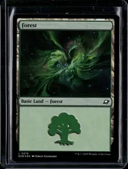 Forest - 275 - Foil - EOE - NM - MTG Magic the Gathering - Image 1