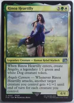 Rinoa Heartilly [New, Near Mint] Rare {Final Fantasy MTG} - Image 1
