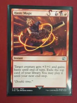 Haste Magic - 140 - FIN - NM - MTG Magic the Gathering - Image 1