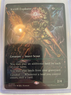 MTG Edge of Eternities Icetill Explorer 0362 - Showcase Foil Mint - Image 1