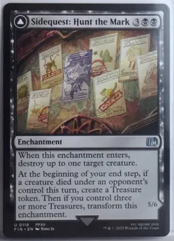 Sidequest: Hunt the Mark [New, Near Mint] Uncommon {Final Fantasy MTG} - Image 1