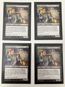 4x Dark Confidant - Ravnica - NM/LP - Magic the Gathering Playset - MTG - Image 1