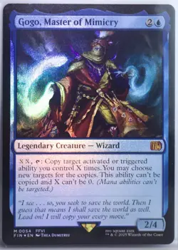 Gogo, Master of Mimicry [New, Near Mint] *Foil* {Final Fantasy MTG} - Image 1