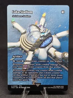 MTG Luka Stadium 0063 Final Fantasy Uncommon Borderless Showcase NM - Image 1