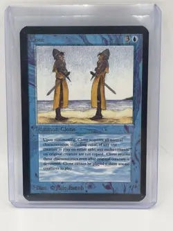 MAGIC THE GATHERING CLONE ALPHA CARD STORED CAREFULLY SINCE 1993 MTG - Image 1