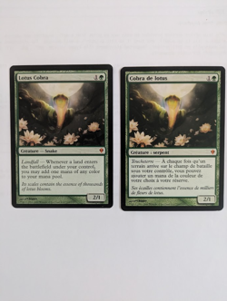 2 Lotus Cobra Zendikar MTG NM Free shipping with tracking - Image 1