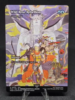 MTG Wild Rose Rebellion 0004 Final Fantasy Uncommon Full Art NM - Image 1