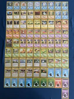 Pokemon TCG Neo Genesis Vintage 82 Card Lot NM-LP - Image 1