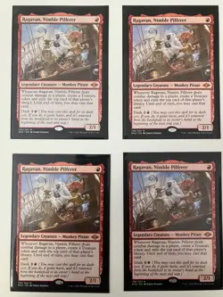 4x Ragavan, Nimble Pilferer - Modern Horizons 2 - NM/LP - MTG Playset - Image 1