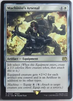 Machinist's Arsenal [New, Near Mint] Rare {Final Fantasy MTG} - Image 1