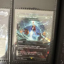 MTG x FINAL FANTASY SECRET LAIR - AERITH'S CURAGA MAGIC #1872 NON-FOIL - Image 1