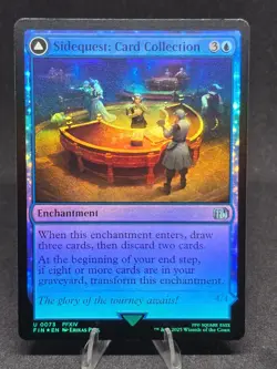 MTG Sidequest: Card Collection/Magicked Card 0073 Final Fantasy Uncommon Foil NM - Image 1