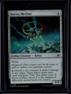 Survey Mechan - 245 - Foil - EOE - NM - MTG Magic the Gathering - Image 1