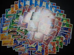 Pokemon Card Amada Sticker Non Holo x60 Nidoking Nidoqueen Arcanine etc #4614 - Image 1