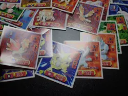 Pokemon Card Amada Sticker Non Holo x60 Nidoking Nidoqueen Arcanine etc #4614 - Image 2