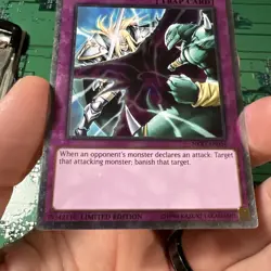 Dimensional Prison - NKRT-EN034 - Platinum Rare 1st Edition Yugioh Card - Image 3