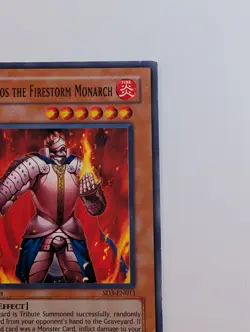Yugioh TCG - 1x Thestalos The Firestorm Monarch - SD3-EN011 - NM/LP 1st Edition - Image 4