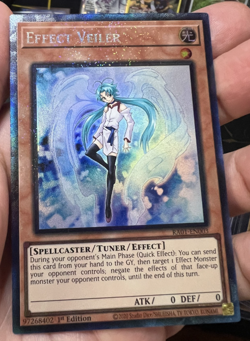 Yugioh Effect Veiler RA01-EN003 Prismatic Collector Rare 1st Ed NM - Image 2
