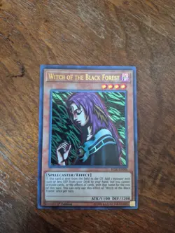 Yugioh Witch of the Black Forest BLLR-EN046 Ultra Rare 1st Ed NM - Image 1