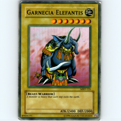 Yugioh Garnecia Elefantis MRD-125 Unlimited Super Rare FADED MISPRINT - HP 💎 - Image 1