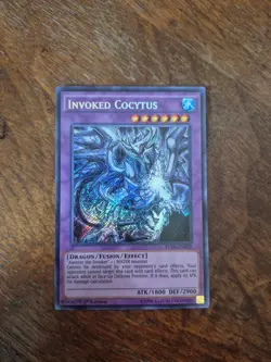 Yugioh Invoked Cocytus FUEN-EN029 Secret Rare 1st Ed NM - Image 1
